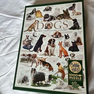 Cobble Hill Dog Breeds Puzzle - 1000 Piece Jigsaw